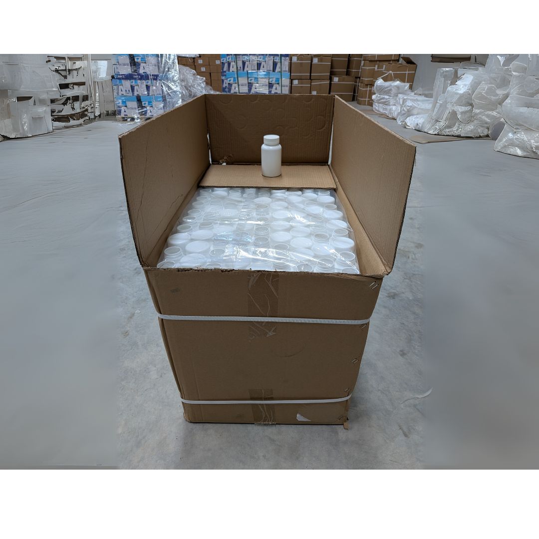 HDPE BOTTLE WHITE With CRC Cap 45ml BOTTLE