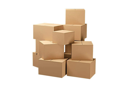 Corrugated Packing Box – Brown Shipping Carton for Moving, Courier & Storage