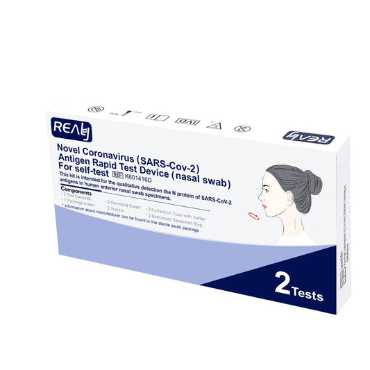 Novel Coronavirus Antigen Rapid Test Cassette Single Test (Swab) – 2 Test Pack