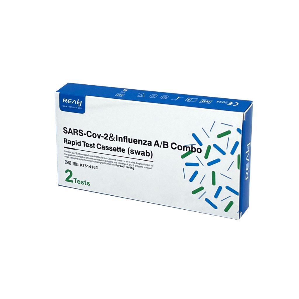 Realy RSV, Adenovirus, Flu A/B & COVID-19 Rapid Antigen 5 in 1 Test (Nasal) – 2 Test Pack