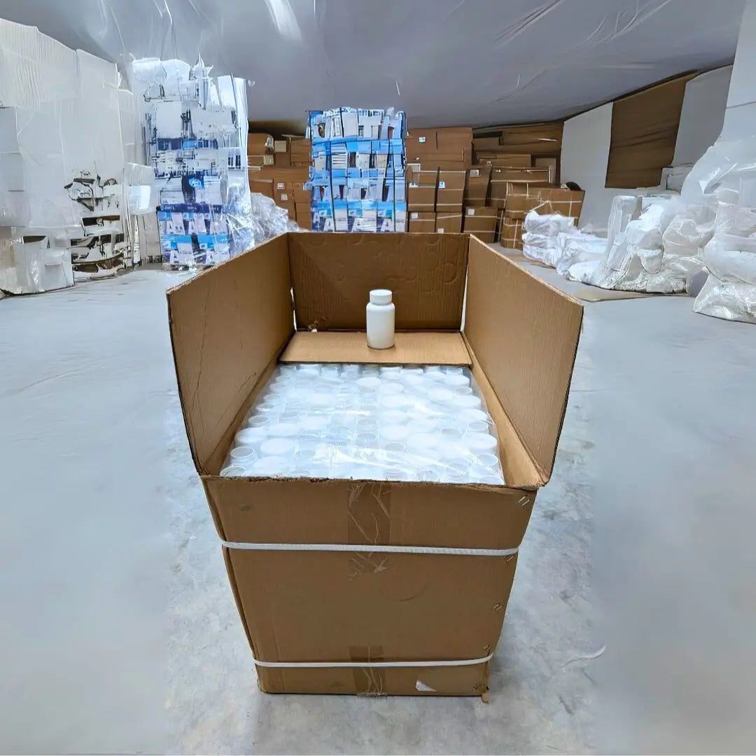 HDPE Tablet Bottle - White CRC 100ml