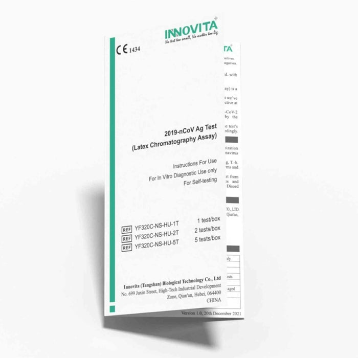 BGI Innovita nasal COVID-19 rapid antigen test kit single pack