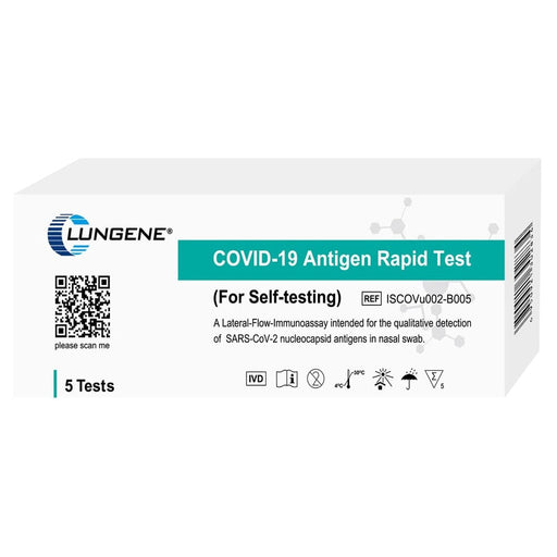 CLUNGENE COVID-19 Antigen Rapid Test Kit – Pack of 5 Tests