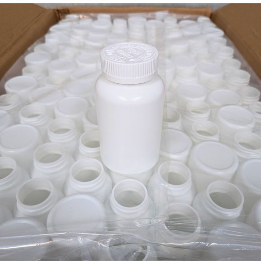 HDPE BOTTLE WHITE With CRC Cap 45ml BOTTLE
