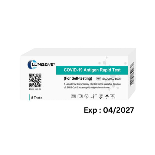 CLUNGENE COVID-19 Antigen Rapid Test Kit – Pack of 5 Tests