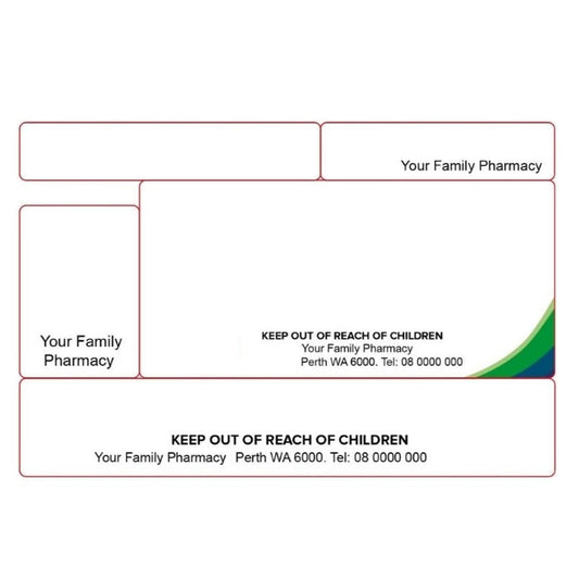 Custom Dispensing Labels – Contact Us For Custom Design,