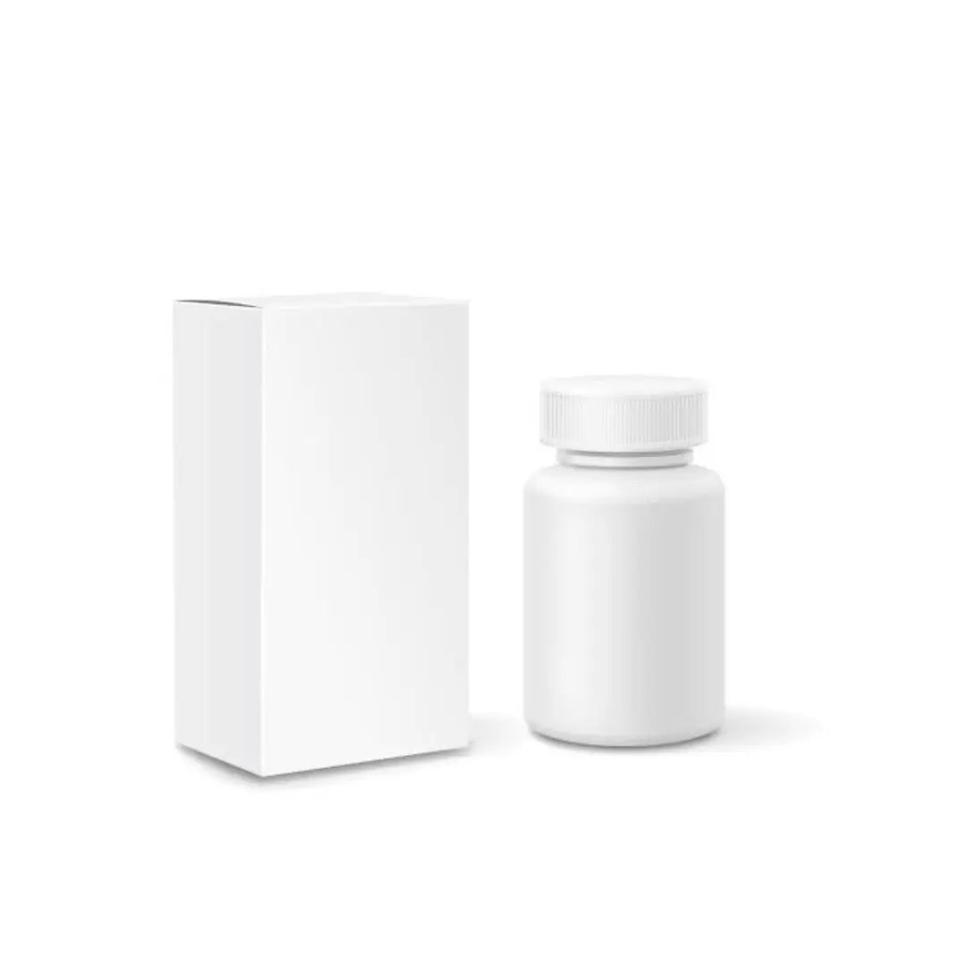 HDPE TABLET BOTTLE WHITE CRC 45ml BOTTLE