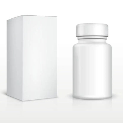 HDPE Tablet Bottle - White CRC 60ml