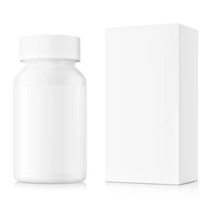 HDPE Tablet Bottle - White CRC, 150ml