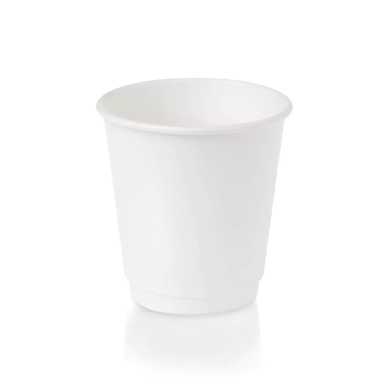 Writer Disposable Single Wall Paper Cups 227ml 8oz Box of 1000 White