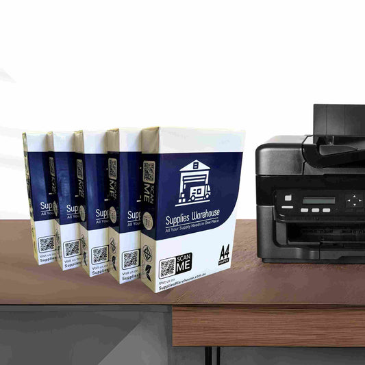 Premium A4 Copy Paper 80 GSM- 5 packs (2500 sheets)