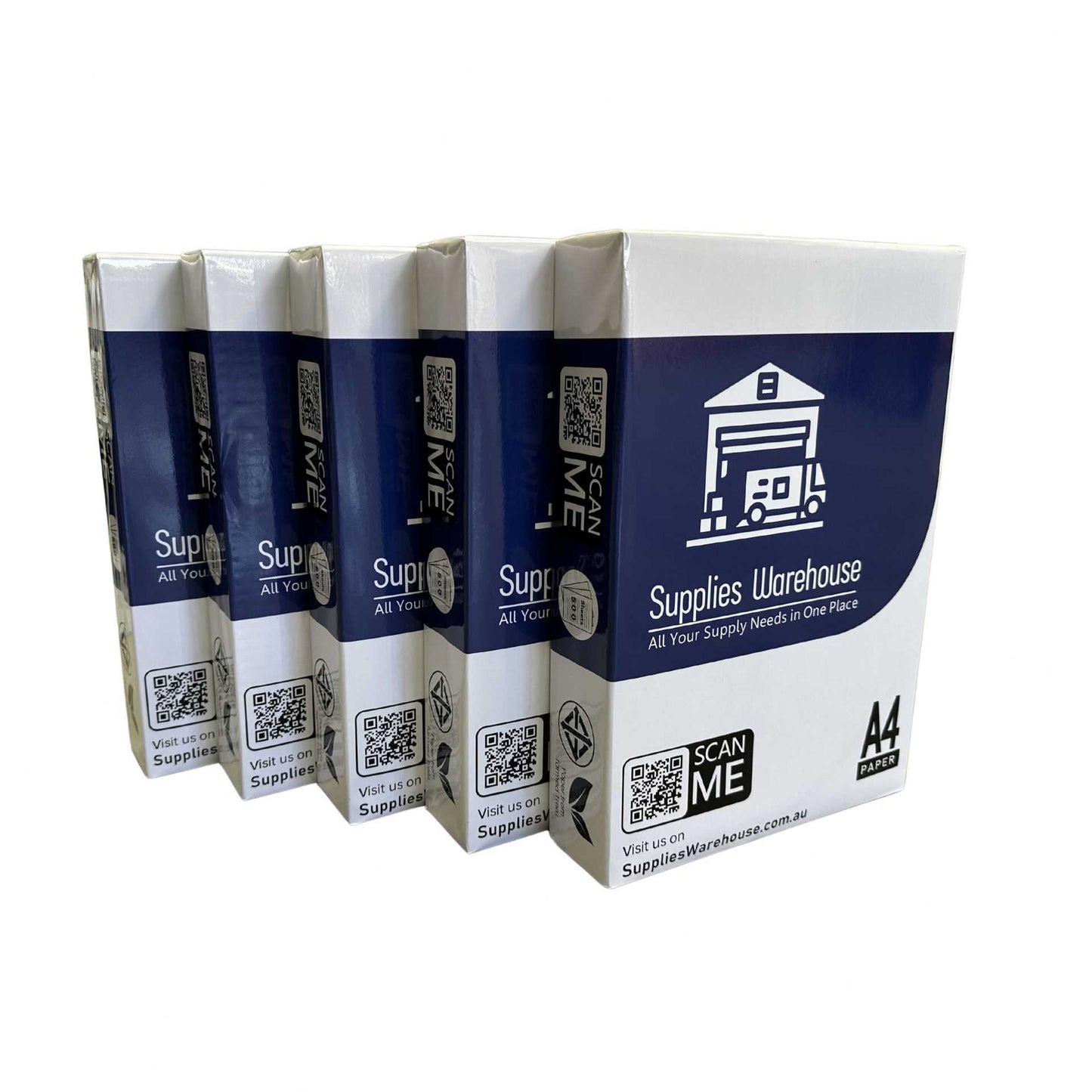 Premium A4 Copy Paper 80 GSM- 5 packs (2500 sheets)