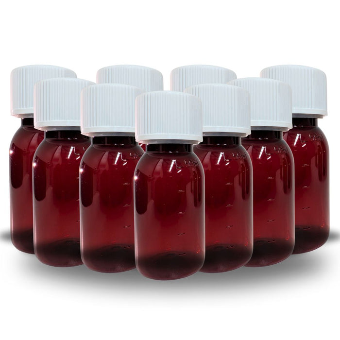 Premium Amber Methadone Bottles 30ml with CRC Cap