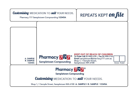 Pharmacy & Dispensary  Label Rolls (777 whitfords)
