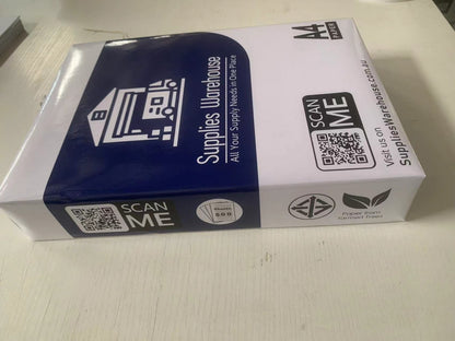 Premium A4 Copy Paper 80 GSM- 5 packs (2500 sheets)